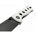 Нож QSP Canary folder QS150-G2 сталь 14C28N black, рукоять G10 white Нож QSP Canary folder QS150-G2 сталь 14C28N black, рукоять G10 white
