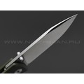 Нож QSP Canary folder QS150-F1 сталь 14C28N стоунвош, рукоять G10 green