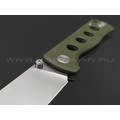 Нож QSP Canary folder QS150-F1 сталь 14C28N стоунвош, рукоять G10 green