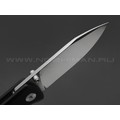 Нож QSP Canary folder QS150-A1 сталь 14C28N стоунвош, рукоять G10 black Нож QSP Canary folder QS150-A1 сталь 14C28N стоунвош, рукоять G10 black