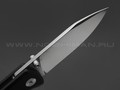 Нож QSP Canary folder QS150-A1 сталь 14C28N stonewash, рукоять G10 black
