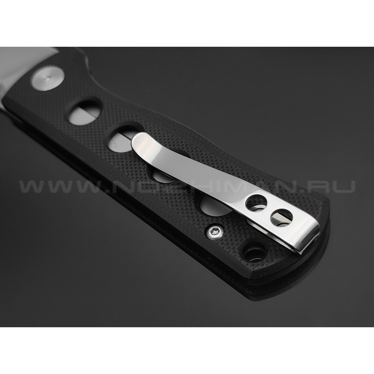 Нож QSP Canary folder QS150-A1 сталь 14C28N стоунвош, рукоять G10 black