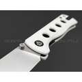 Нож QSP Canary folder QS150-G1 сталь 14C28N стоунвош, рукоять G10 white