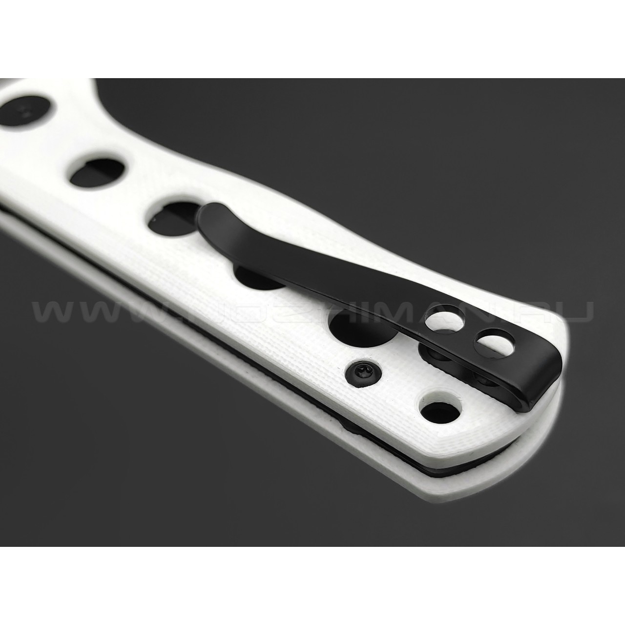 Нож QSP Canary folder QS150-G1 сталь 14C28N стоунвош, рукоять G10 white
