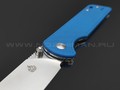 Нож QSP Parrot QS102-D сталь D2, рукоять G10 blue