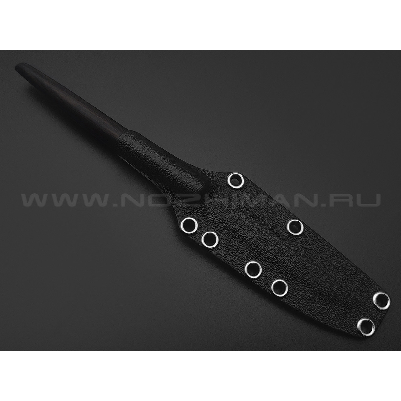 Богдан Гоготов нож NBG-52 сталь CPM S125V травление, рукоять Гренадил, timascus