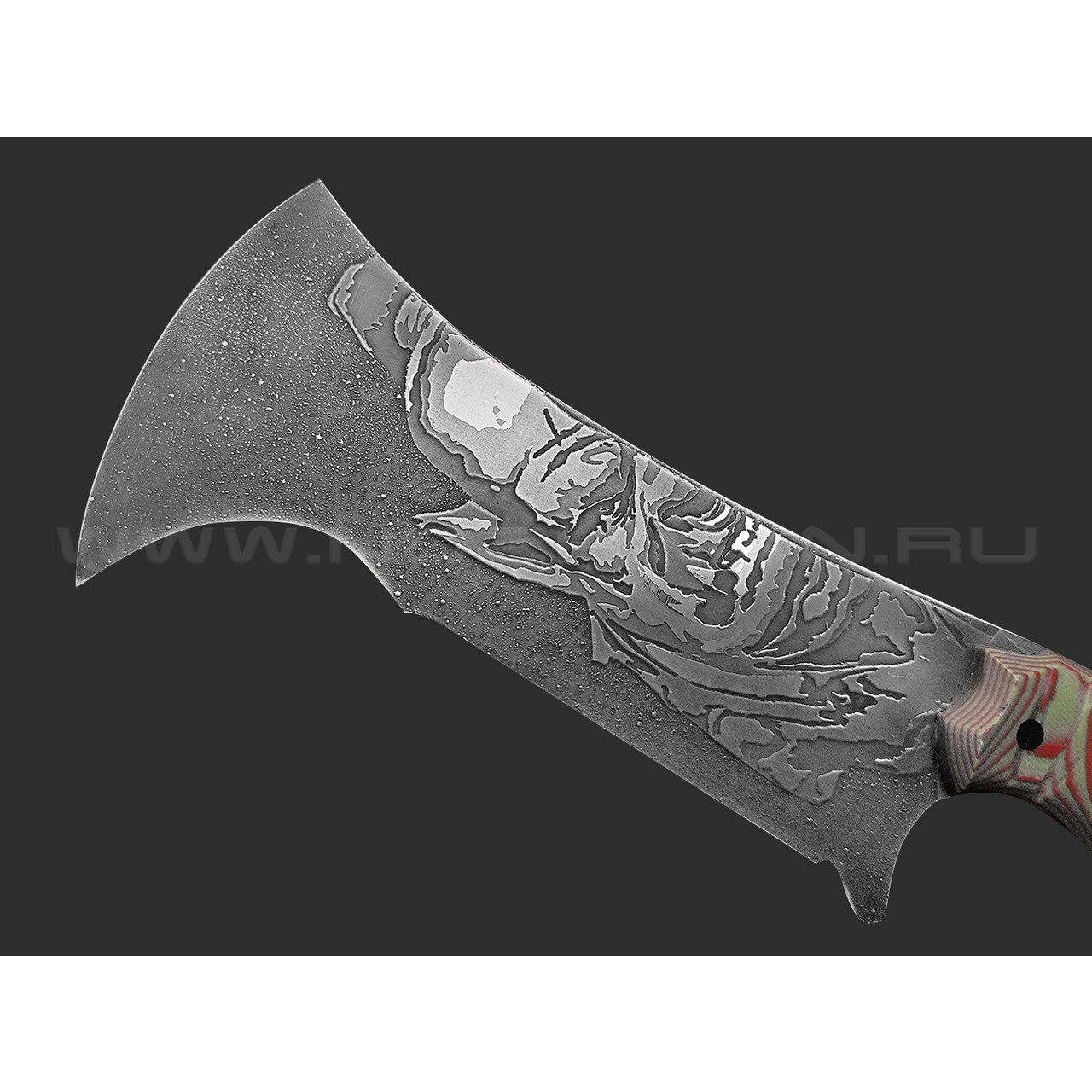 Богдан Гоготов нож NBG-53 Orс Edition сталь 95Х18 травление, рукоять Комбинированная G10