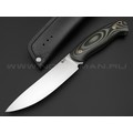 7 ножей нож Путник сталь D2 satin, рукоять G10 black & green 7 ножей нож Путник сталь D2 satin, рукоять G10 black & green