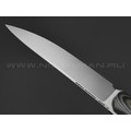 7 ножей нож Путник сталь D2 satin, рукоять G10 black & green 7 ножей нож Путник сталь D2 satin, рукоять G10 black & green