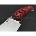 7 ножей нож Путник сталь D2 satin, рукоять G10 black & red