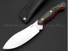 7 ножей нож Нессмук сталь Х12МФ satin, рукоять Carbon fiber, G10 red