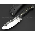 7 ножей нож Нессмук сталь K340 satin & ковка, рукоять G10 black & green 7 ножей нож Нессмук сталь K340 satin & ковка, рукоять G10 black & green