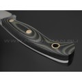 7 ножей нож Нессмук сталь K340 satin & ковка, рукоять G10 black & green 7 ножей нож Нессмук сталь K340 satin & ковка, рукоять G10 black & green