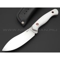 7 ножей нож Нессмук сталь VG-10 satin, рукоять G10 white & red 7 ножей нож Нессмук сталь VG-10 satin, рукоять G10 white & red