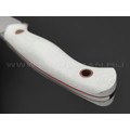 7 ножей нож Нессмук сталь VG-10 satin, рукоять G10 white & red 7 ножей нож Нессмук сталь VG-10 satin, рукоять G10 white & red