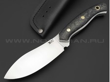 7 ножей нож Нессмук сталь D2 satin, рукоять Carbon fiber, G10 white