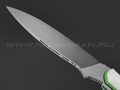 7 ножей нож Канадец сталь VG-10 satin, рукоять G10 white & green