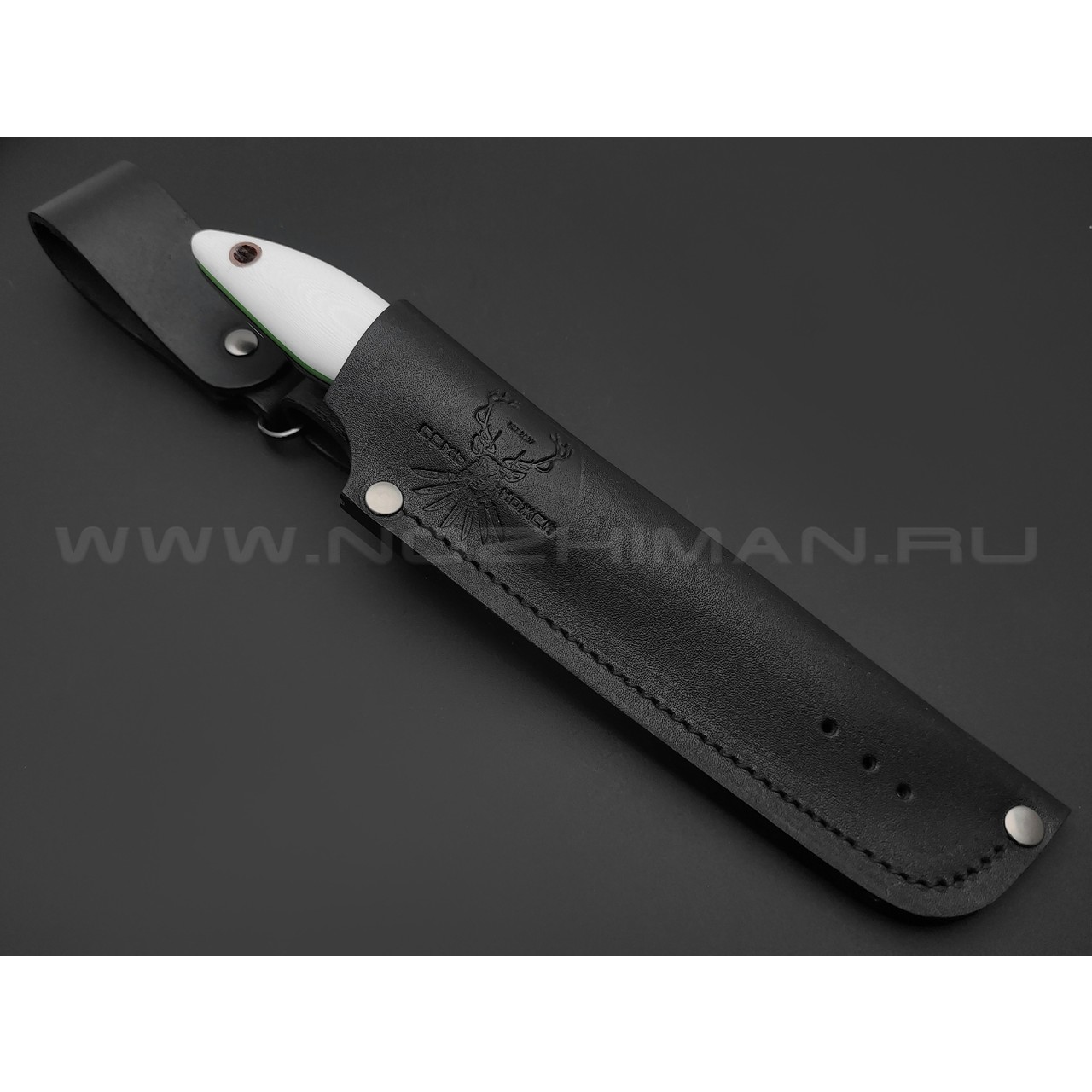 7 ножей нож Канадец сталь VG-10 satin, рукоять G10 white & green