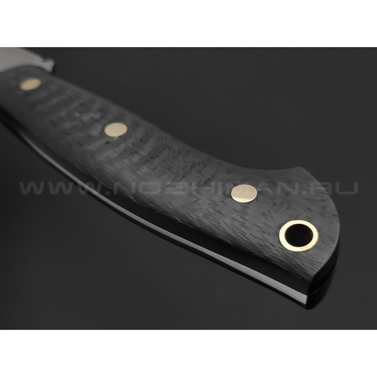7 ножей нож Айсберг сталь D2 стоунвош, рукоять Carbon fiber, G10 black