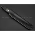 7 ножей нож Айсберг сталь D2 стоунвош, рукоять Carbon fiber, G10 black 7 ножей нож Айсберг сталь D2 стоунвош, рукоять Carbon fiber, G10 black