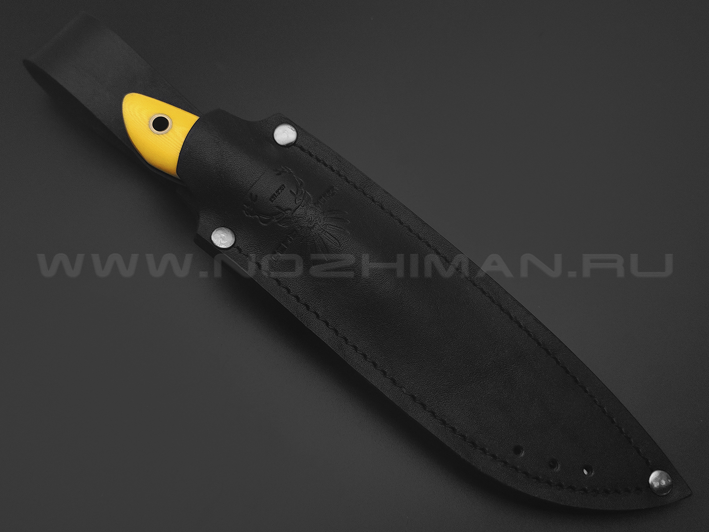 7 ножей нож Ц2 сталь Aus-10Co satin, рукоять G10 yellow & black