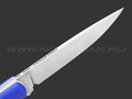 7 ножей нож Ц2 сталь PGK satin, рукоять G10 blue & white