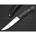 7 ножей нож Клык сталь PGK satin, рукоять Carbon fiber, G10 green & black 7 ножей нож Клык сталь PGK satin, рукоять Carbon fiber, G10 green & black