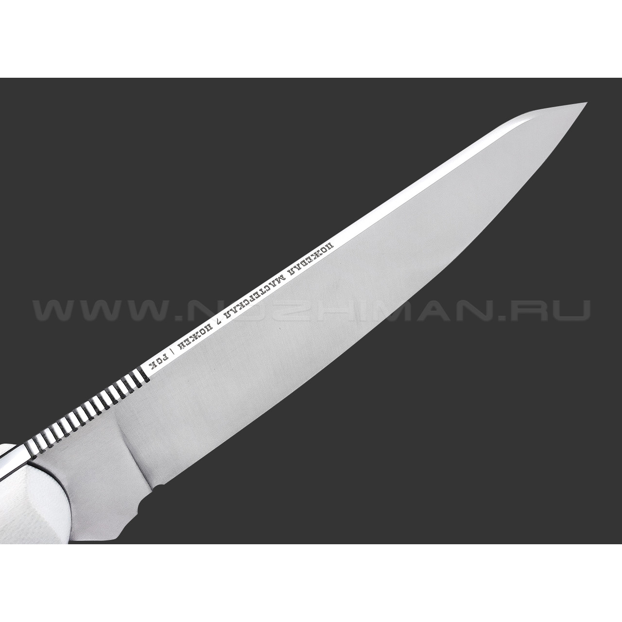 7 ножей нож Ц1 сталь PGK satin, рукоять G10 white & black
