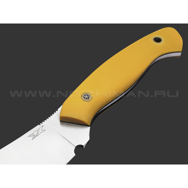 7 ножей нож Нессмук сталь PGK satin, рукоять G10 yellow & black