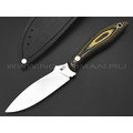 7 ножей нож Канадец сталь Aus-10Co satin, рукоять G10 black & yellow 7 ножей нож Канадец сталь Aus-10Co satin, рукоять G10 black & yellow