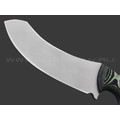 Волчий Век нож Кондрат 12 сталь 95Х18 WA beadblast, рукоять G10 black & green