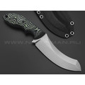 Волчий Век нож Кондрат 12 сталь 95Х18 WA beadblast, рукоять G10 black & green