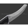 Волчий Век нож Кондрат 12 сталь 95Х18 WA beadblast, рукоять G10 black с резьбой