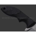 Волчий Век нож Кондрат 12 сталь 95Х18 WA beadblast, рукоять G10 black с резьбой