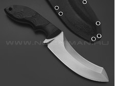 Волчий Век нож Кондрат 12 сталь 95Х18 WA beadblast, рукоять G10 black с резьбой