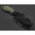 Волчий Век нож Кондрат 10 сталь 95Х18 WA satin, рукоять G10 olive
