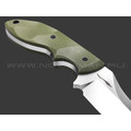Волчий Век нож Кондрат 10 сталь 95Х18 WA satin, рукоять G10 olive