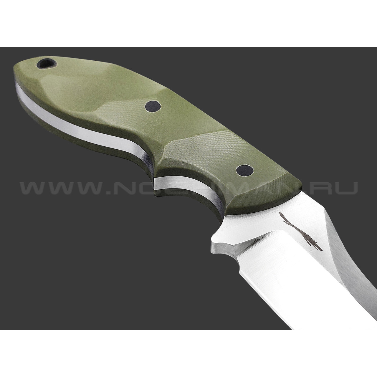 Волчий Век нож Кондрат 10 сталь 95Х18 WA satin, рукоять G10 olive