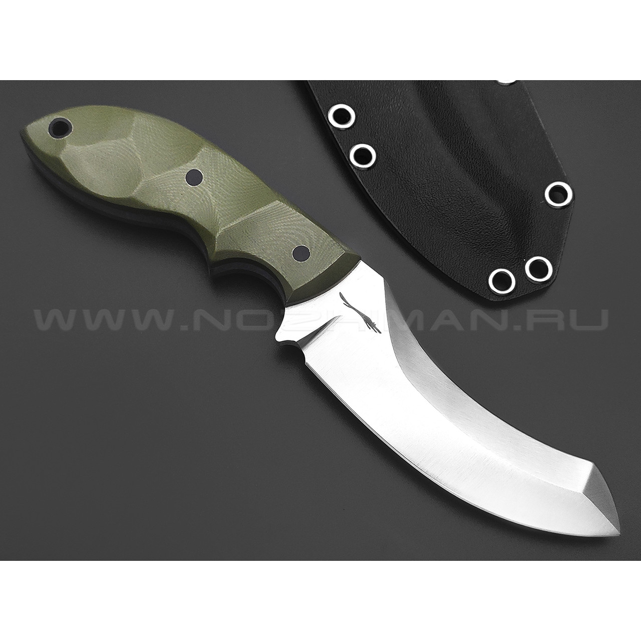 Волчий Век нож Кондрат 10 сталь 95Х18 WA satin, рукоять G10 olive