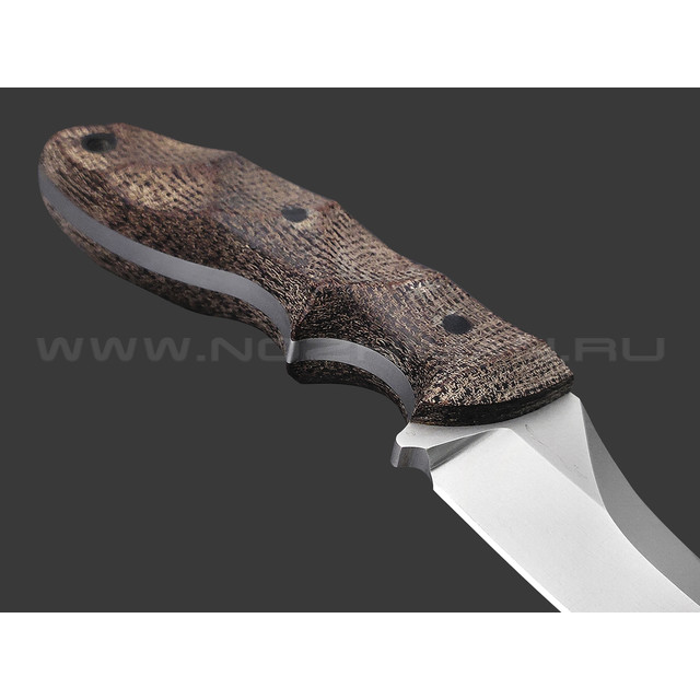 Волчий Век нож Кондрат 10 сталь 95Х18 WA beadblast, рукоять Micarta