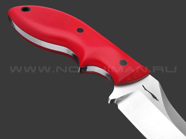 Волчий Век нож Кондрат 10 сталь 95Х18 WA satin, рукоять G10 red