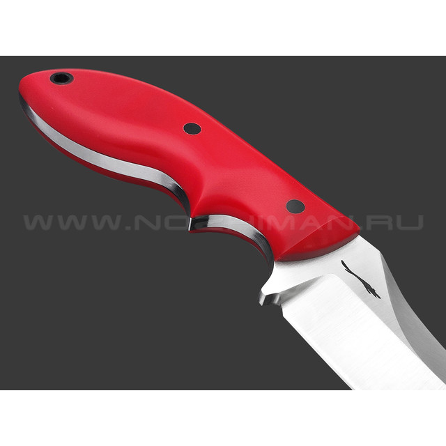 Волчий Век нож Кондрат 10 сталь 95Х18 WA satin, рукоять G10 red