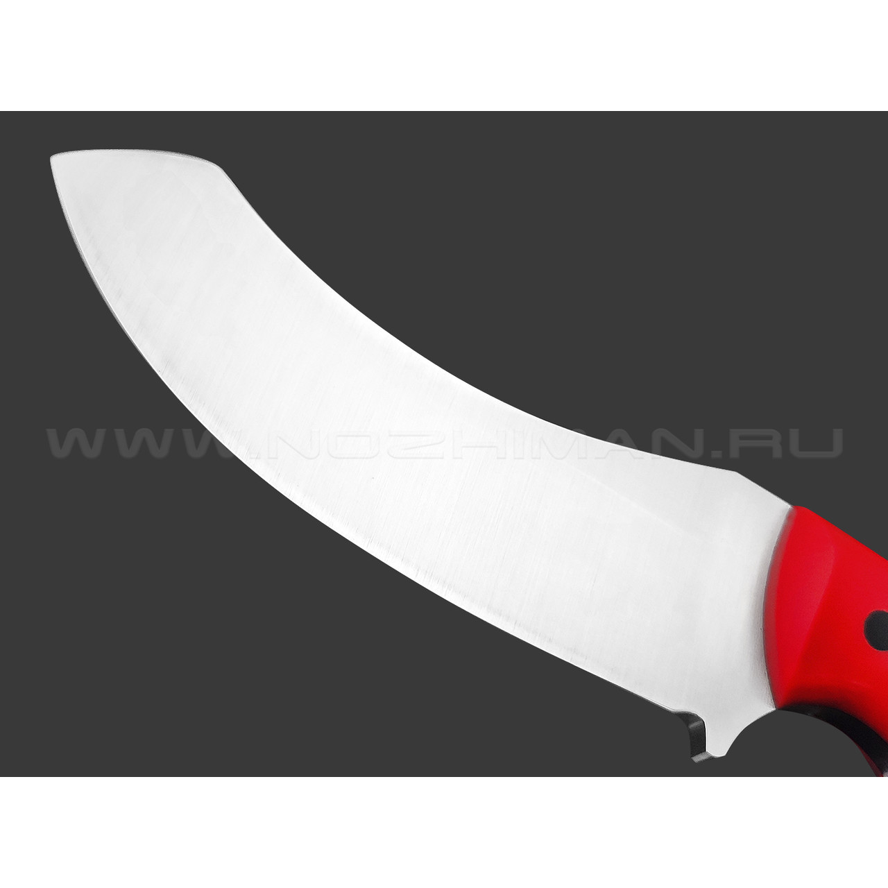 Волчий Век нож Кондрат 10 сталь 95Х18 WA satin, рукоять G10 red