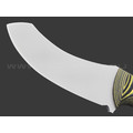 Волчий Век нож Кондрат 10 сталь 95Х18 WA beadblast, рукоять G10 black & yellow