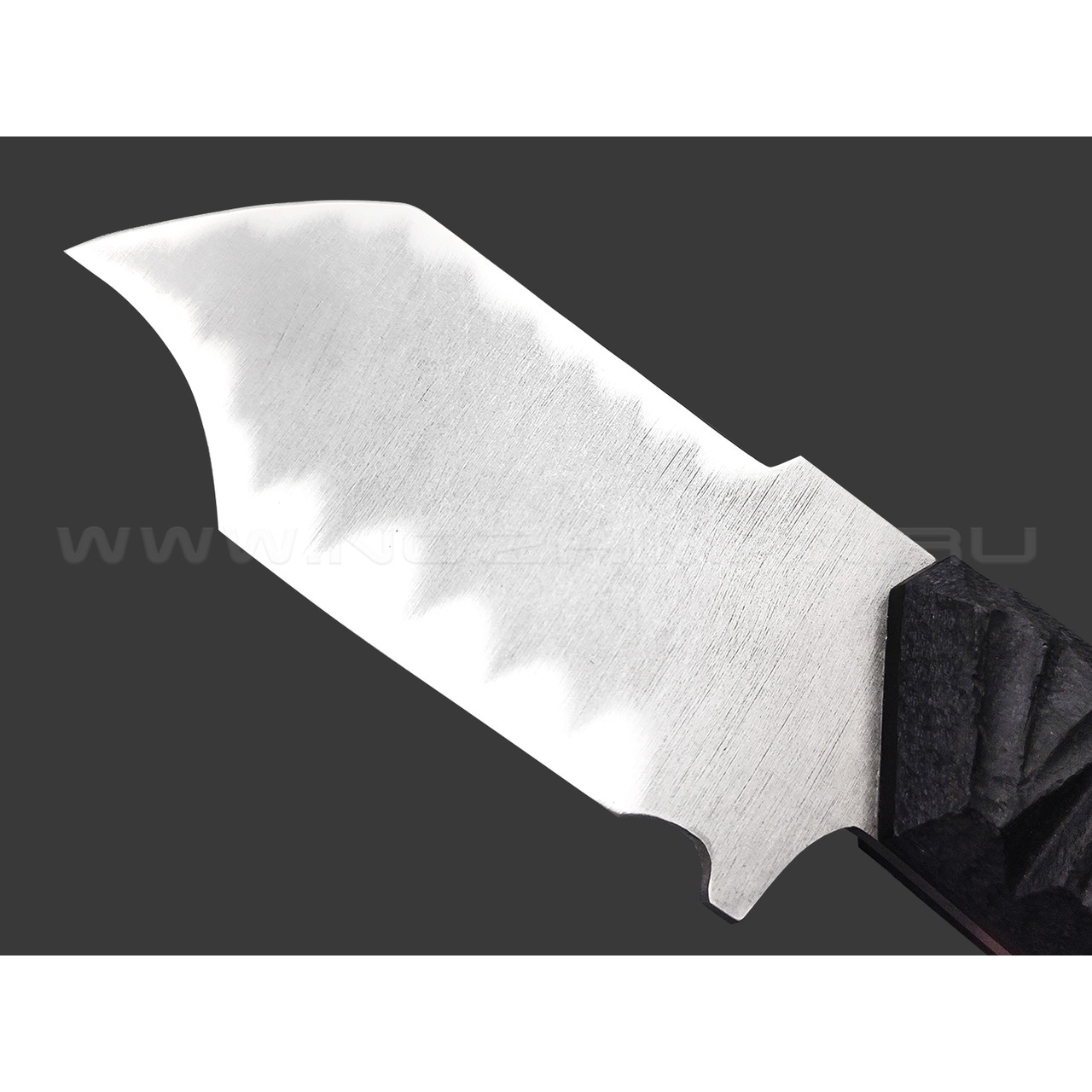 Волчий Век нож Кощей малый, сталь N690 WA satin, рукоять G10 black с резьбой