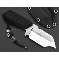 Волчий Век нож Кощей малый, сталь N690 WA satin, рукоять G10 black с резьбой Волчий Век нож Кощей малый, сталь N690 WA satin, рукоять G10 black с резьбой