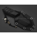 Волчий Век нож Кощей малый, сталь N690 WA satin, рукоять G10 black с резьбой Волчий Век нож Кощей малый, сталь N690 WA satin, рукоять G10 black с резьбой
