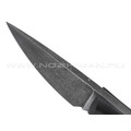 Волчий Век нож Мини МасичЬка сталь PGK WA травление, рукоять G10 black Волчий Век нож Мини МасичЬка сталь PGK WA травление, рукоять G10 black