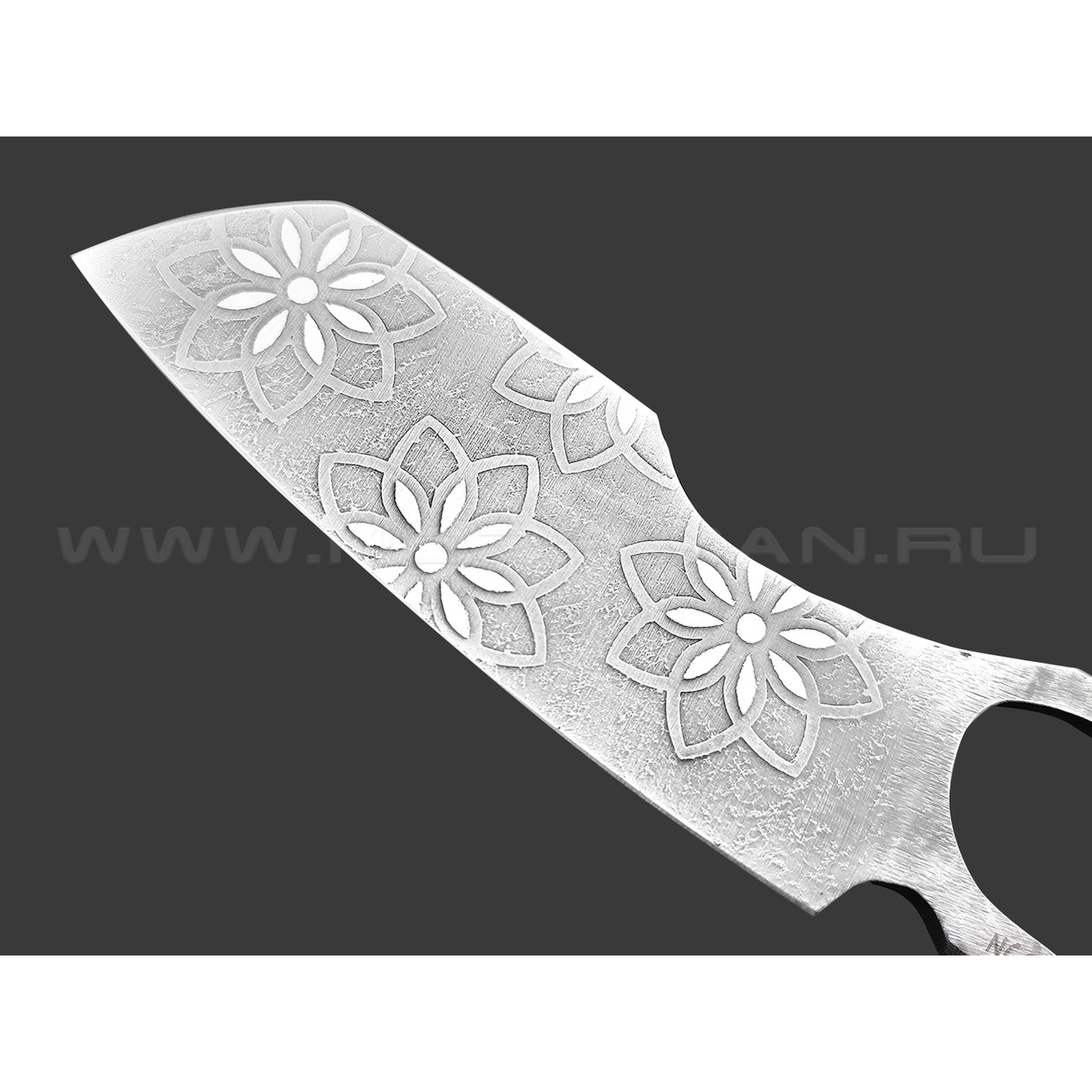 Волчий Век нож Карачун лайт, сталь N690 WA травление, рукоять Paracord