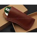 Нож QSP Worker QS128-B сталь N690 satin, рукоять Bone green, кожаный чехол Нож QSP Worker QS128-B сталь N690 satin, рукоять Bone green, кожаный чехол